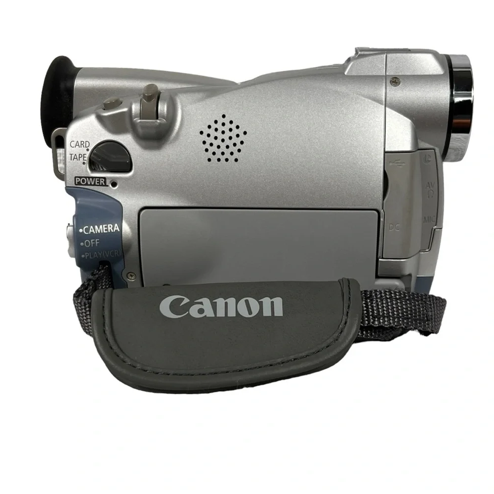 Canon Digital Video Mini Camcorder ZR45 MC UNTESTED No Battery 18X Zoom
